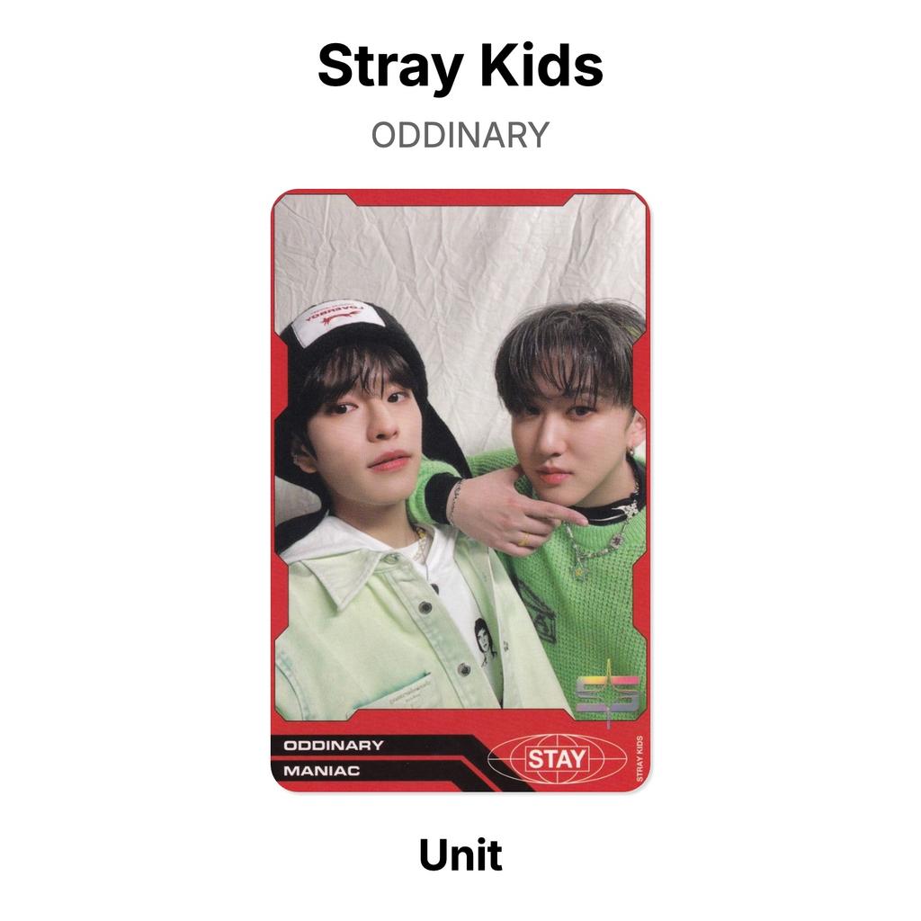 Stray Kids ODDINARY Official Photocard