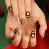 Nail Art Wearing Nail Piece Christmas Nail Sticker Nail Art Piece Wearing Nail Special Nail Piece Snowflake Fake Nail