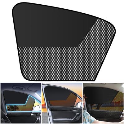 Magnetic Car Window Shades Light Blocking Side Window Sun Shades Universal Summer Protective Window Shade for Car Window