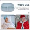 Silicone Divided Plate with Suction Cup Adaptive Food Tray for Elderly and Patients Safe Food-Grade Silicone Anti-Spill Design Flexible Compartments