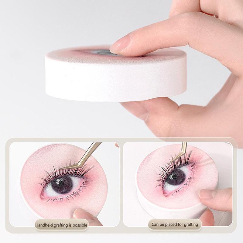 Eyelash Extension Training False Eyelash Display Board Eyelash Display Tray Fake Lashes Holder Eyelash Maker Model Teacher Teach