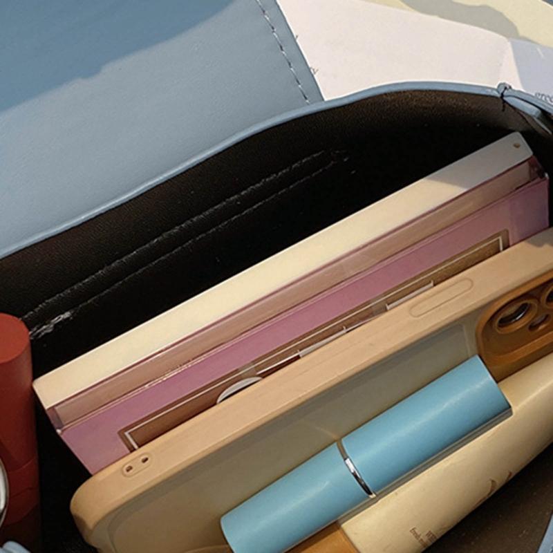 2024 NEW Shoulder Bag PU Leather Underarm Bag for Girl Women Armpit Bag Large Capacity Handbag Shopping Bag