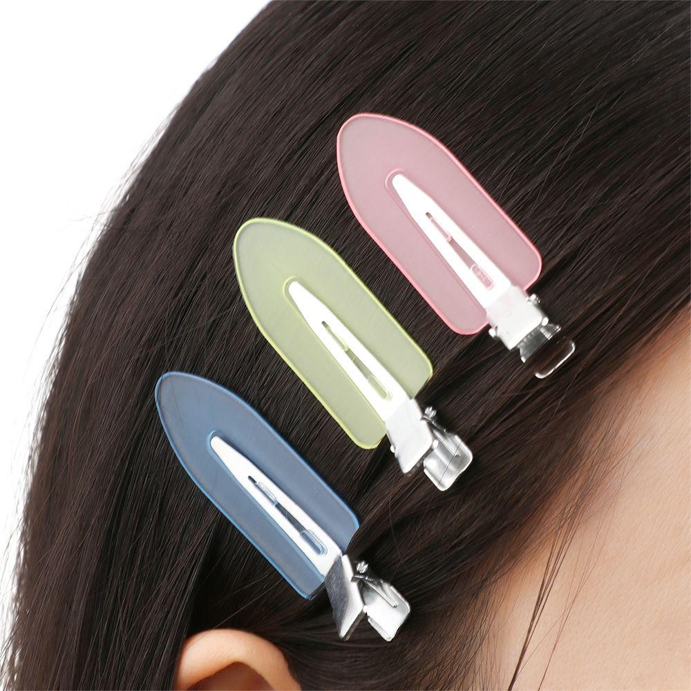 Hair Makeup No Mark No Crease Hairpin Seamless Hair Curl Clips No Bend Barrettes Styling Bang Clip