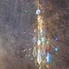 Crystal Sun Catcher Wind Chime Pendant Outdoors Room Window Hanging Pendants Prism Windchime Home Garden Decoration