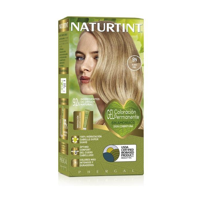 Teinture capillaire - NATURTINT - 9N RUBIO MIEL - Blond - Crème - Tous types de cheveux