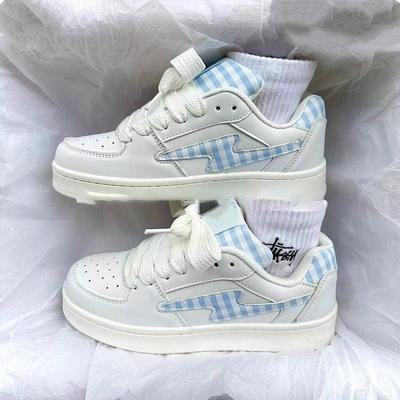 Summer Mandarin Duck Board Shoes Niche Bread Shoes Breathable Summer Fresh Design Little White Shoes Student Couple