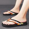 2024 Summer Brand Fashion Flip Flop Men High Quality Non-Slip Outdoor Beach Flip Flops Men Flat Casual Slippers Men