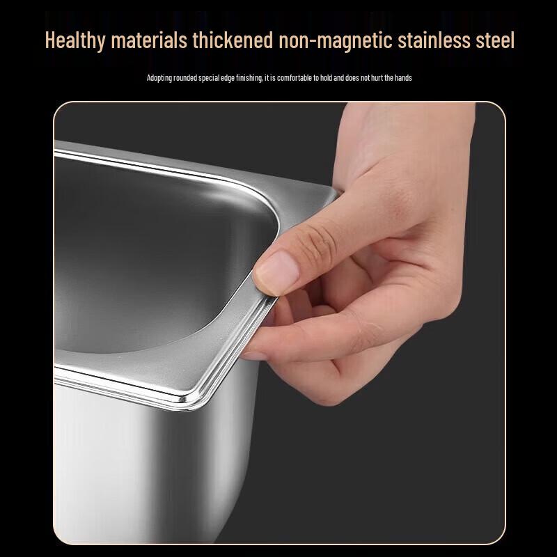 LISM Stainless Steel 1/1 Gastronorm Pan Lid