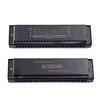 24 Holes Tremolo Harmonica Stylish C Tone Black Mouth Organ Harp for