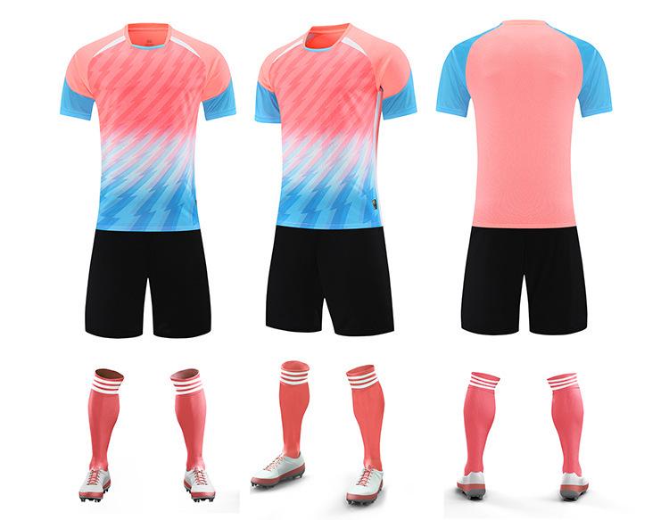 Dětský rychleschnoucí fotbalový dres s krátkým rukávem a potiskem loga pro tým a školní sporty