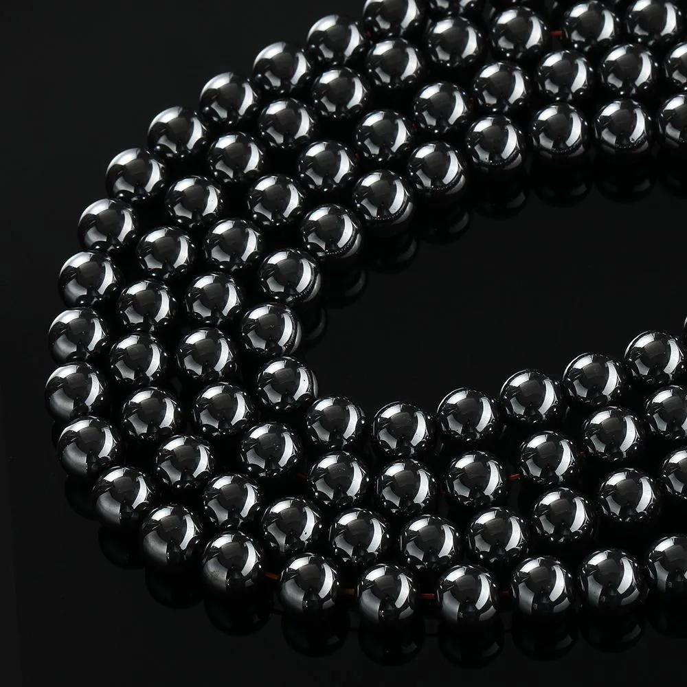 Bead, silvery