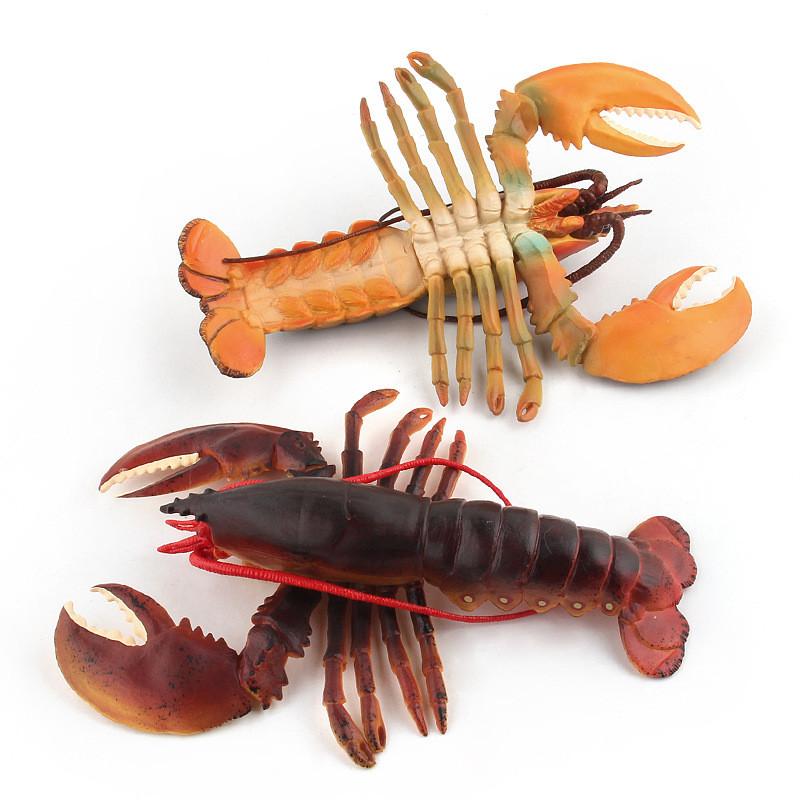 Ocean Animal Pvc Models With Authentic Lobster Designs For Marine Enthusiasts
