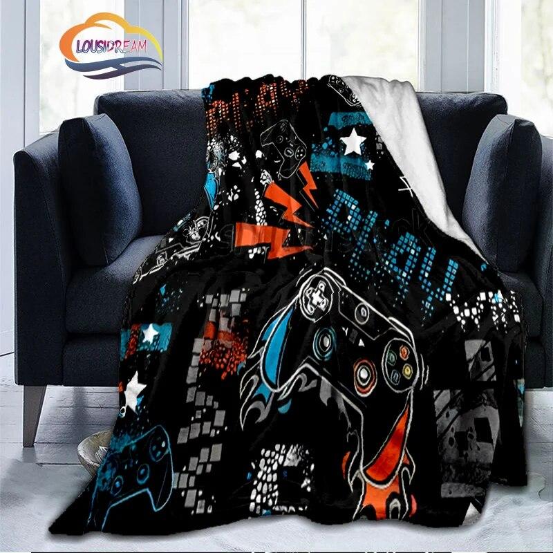 Game Blanket Game Handle  Video  Controller   Over and  Begin  Four Seasons Universal