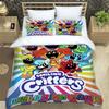 Animali Sorridenti CATNAP DOGDAY Set Biancheria da Letto Copripiumino Morbido Con 1/2 Federe Per Bambini Adulti Copripiumino in Microfibra