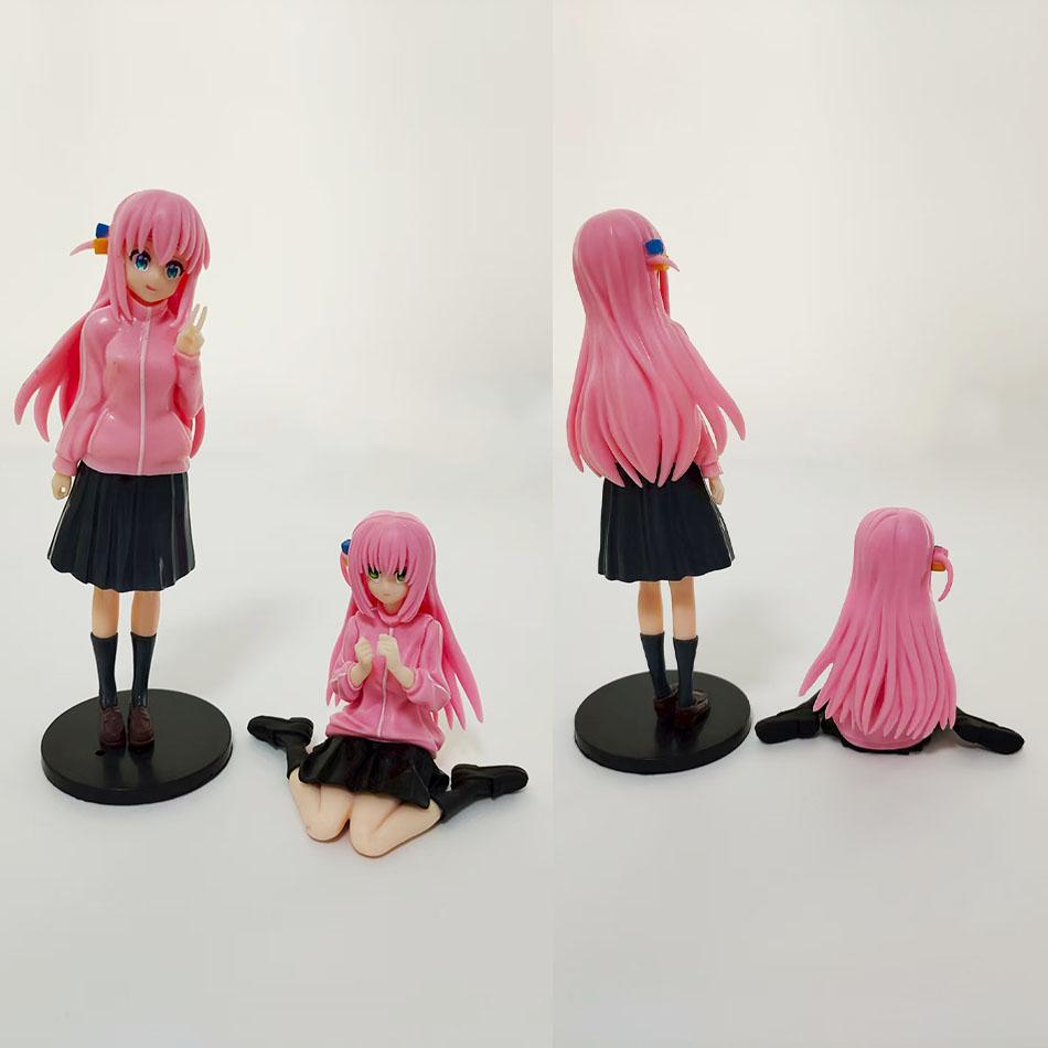 BOCCHI THE ROCK! Anime Figure Gotoh Hitori Action Figure Guitarist Girl Figure Desktop×Decorate Collections Model Doll Toys