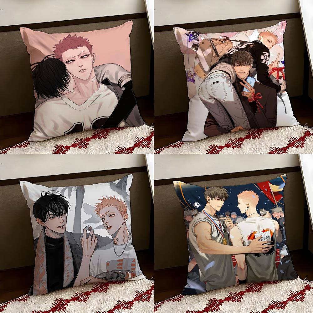 BL 19 Days CComics Cushion Cover Reversible Soft Durable Pillow Cover Home Car MultiScene Use for Daily Comfort