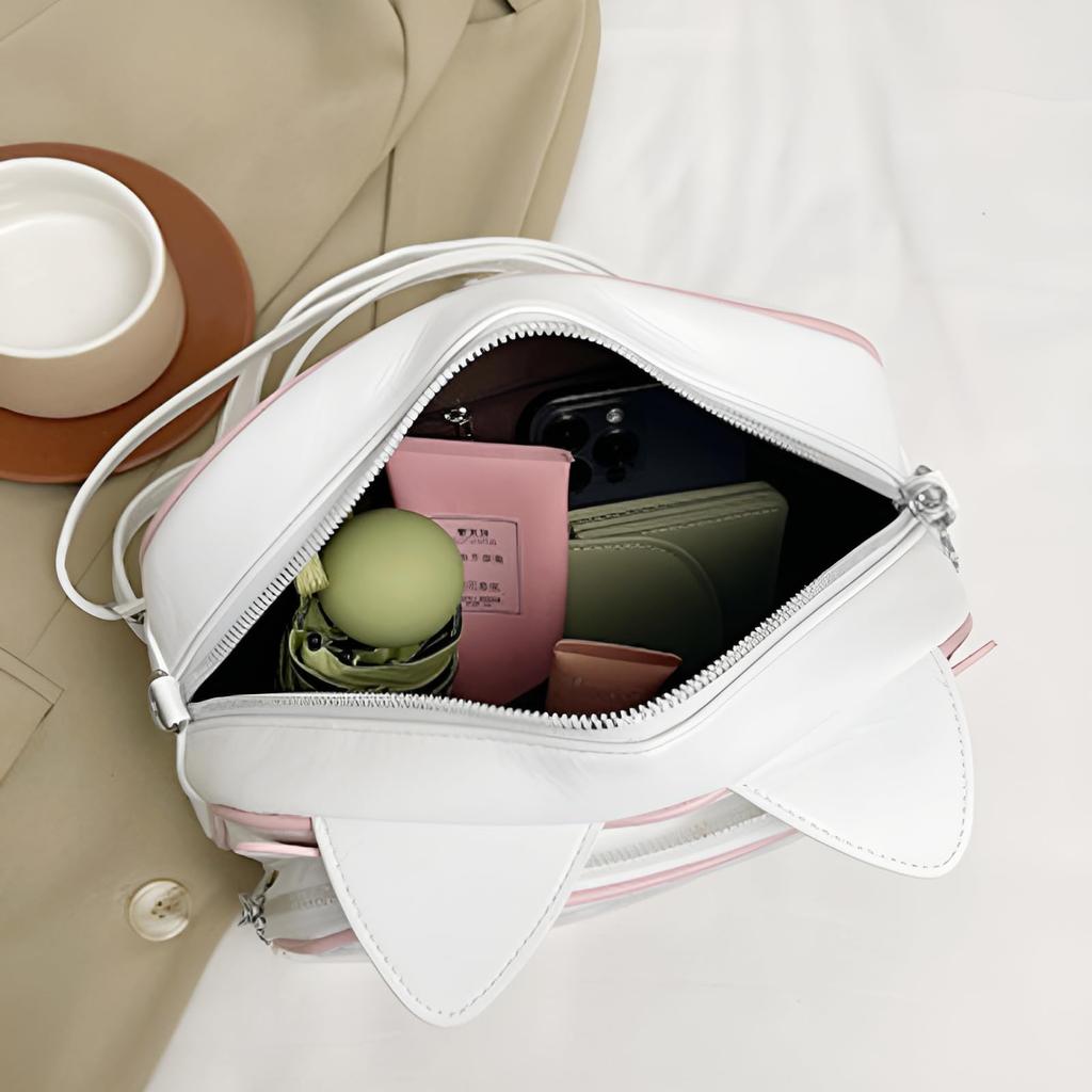 Ita Oshikatsu Shoulder Show Clear Crossbody Small Cute Perfect Backpack [PandaSays] Bag, Bag, Bag, Bag, Pouch, Bag, 2-Way, Cat-Shaped Fashion, Gift,