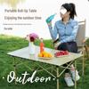 Portable Outdoor Folding Table Set for Camping and Picnics