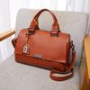 Fashion Handbag Versatile Women Leather Bag Casual Solid Color Large Capacity Shoulder & Crossbody Bags