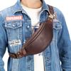 Men's Casual Multi-functional Trendy Crossbody Backpack with Chest Pocket Casually