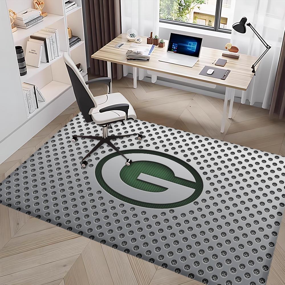 Green BayS PackerS Room Mats Anti-slip Absorb Water Long Strip Cushion Bedroon Mat Household Carpets
