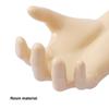 Resin Wall Hanger Self Adhesive Hand Shape Wall Hooks No Drilling Palm Shaped Hook Wall-Mounted Multifunctional for Home Office