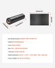 14Mil Plastic Sheeting Roll 10 x 100 FT Heavy Duty Film Black & White