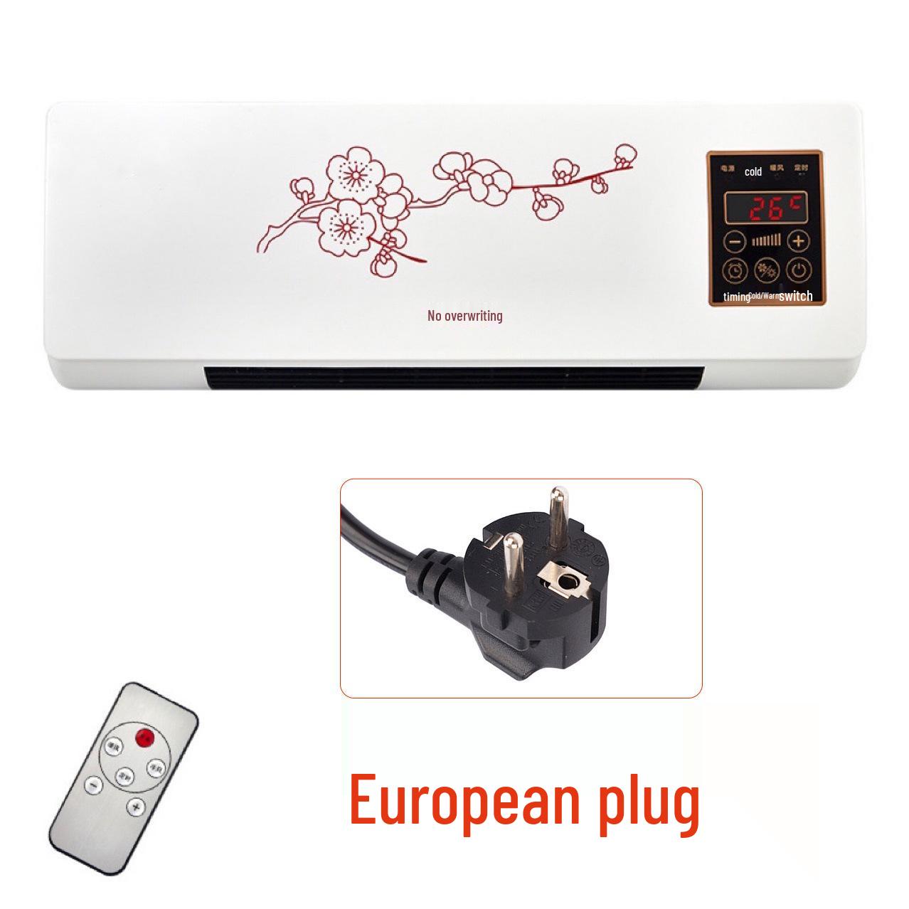 

Компактний настінний електричний обігрівач: Ефективний, Швидконагрівний, Енергозберігаючий Внутрішній Тепловентилятор