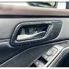 For Nissan Rogue 2021-23 Carbon Fiber pattern Inner Door Handle Bowl Cover Trim
