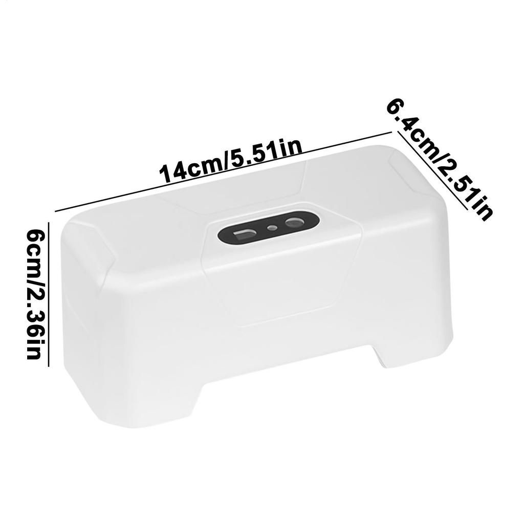 Touchless Toilet Flush Infrare Sensor Flusher Kit Rechargeable USB Charging Automatic Flusher with 1800mAh Battery