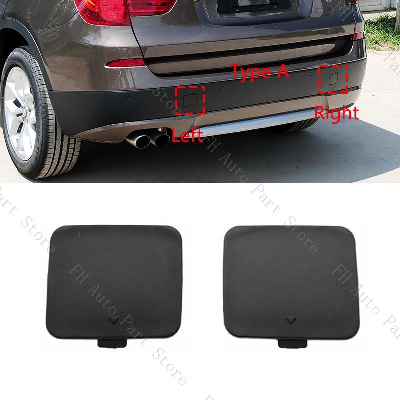 51117210474 51127272415 Front Front Rear Bumper Tow Hook Cover Cap Trailer Hauling Eye Lid For BMW X3 F25 2011 2012 2013-2017