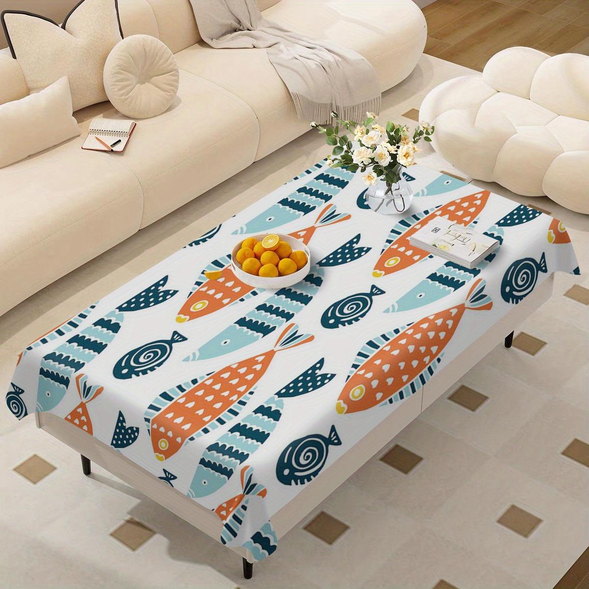 Fabriquée en polyester de première qualité, cette nappe présente un tissage jacquard fin, des broderies florales et des découpes ajourées.. Il est résistant à la chaleur et à la poussière. 100x160cm