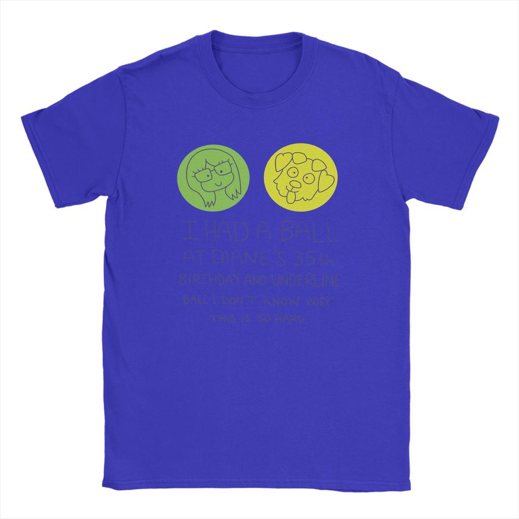 Men's I Had a Ball at Dianes 35th B-BoJack H-Horseman T Shirt I Had a Ball at Dianes 35th 100% Tee Shirt Gift Idea T-Shirt