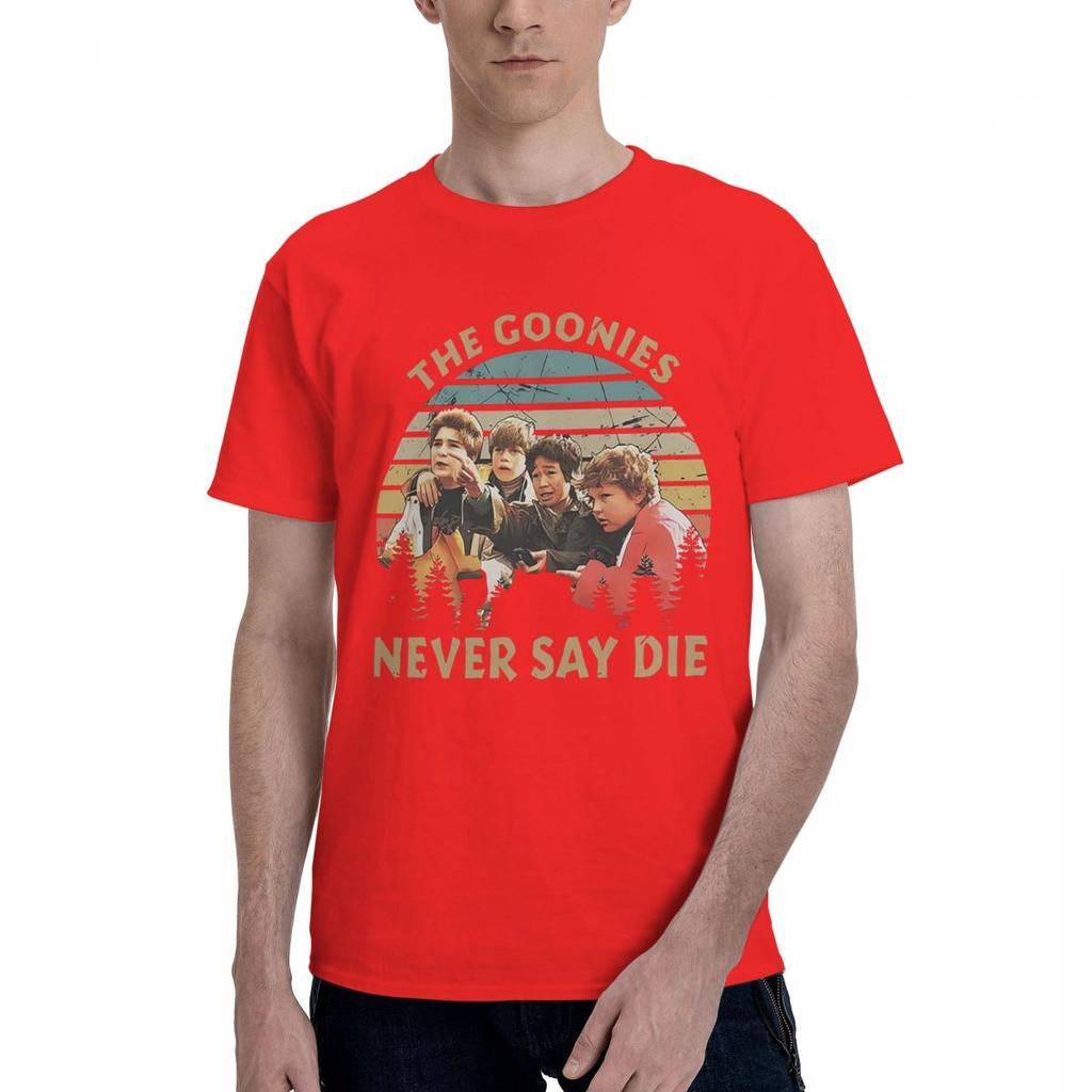 Never Say Die GooniesInspiriert 100% Baumwolle Lässig Atmungsaktiv Bequem Niedlich Neue Geschenke Und T-Shirts Herren Oberteile