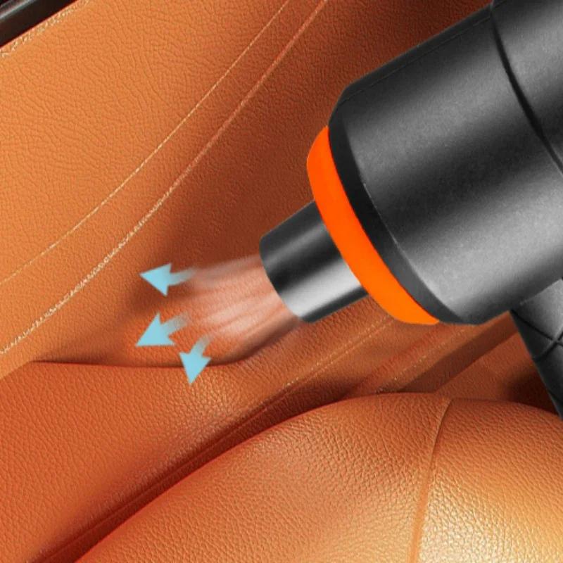 USB Charging Wireless Car Vacuum Cleaner 6500Pa Cordless Handheld Cleaning Robot Auto Vacuums Strong Suction Cleaner for Car