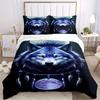 3pcs Set Wolf Moon 1 Quilt Cover + 2 Pillowcases, All Seasons Bedroom Setting, Perfect for Home and Dorm Decor A182