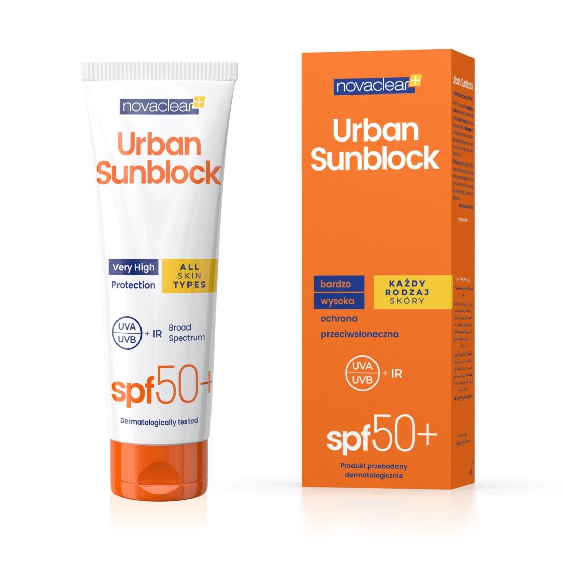 Novaclear Urban Sunblock Creme de Proteção FPS50 125ml