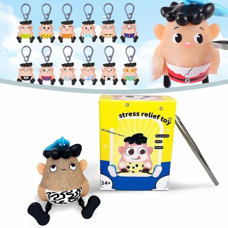 

Мистер Плаки Игрушка, Игрушка-антистресс для выдергивания волос, Игрушка для выдергивания волос с пинцетом, Игрушки для снятия тревоги и стресса, Сжимаемые подвесные украшения Style 4
