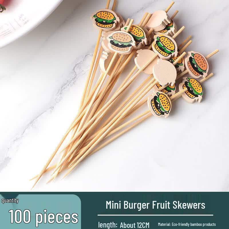 Disposable Bamboo Fruit Skewers