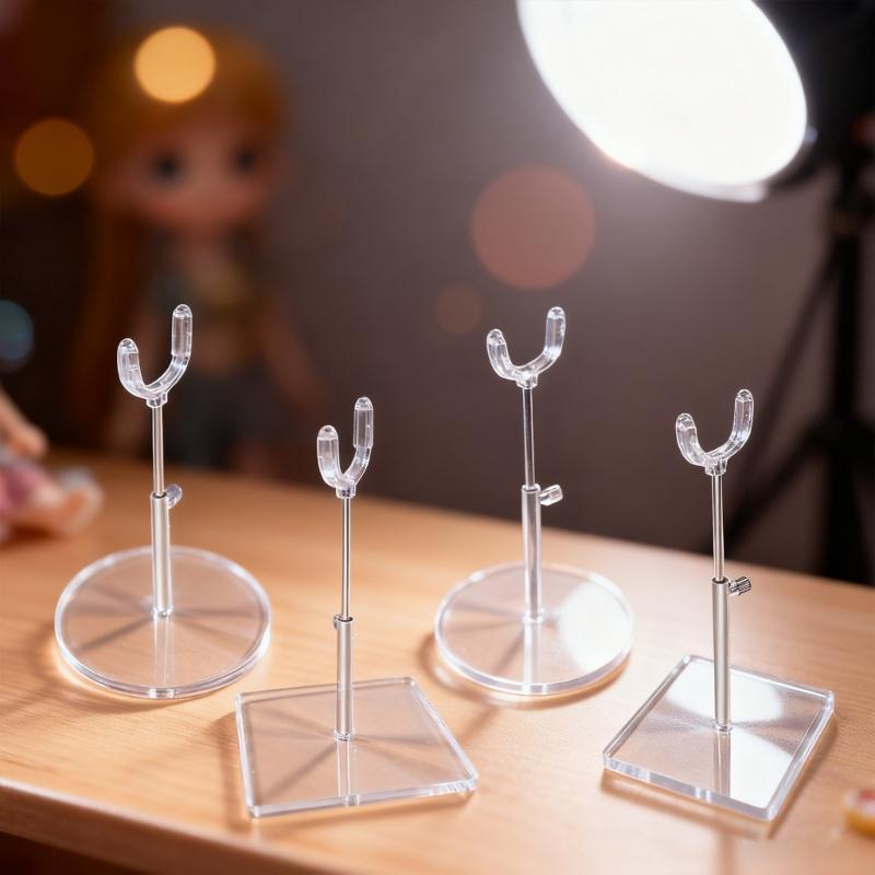 Height Customizable Doll Support Stand Stable Crotch Support Mechanism MultiPurpose Model Figure Display Holder Base