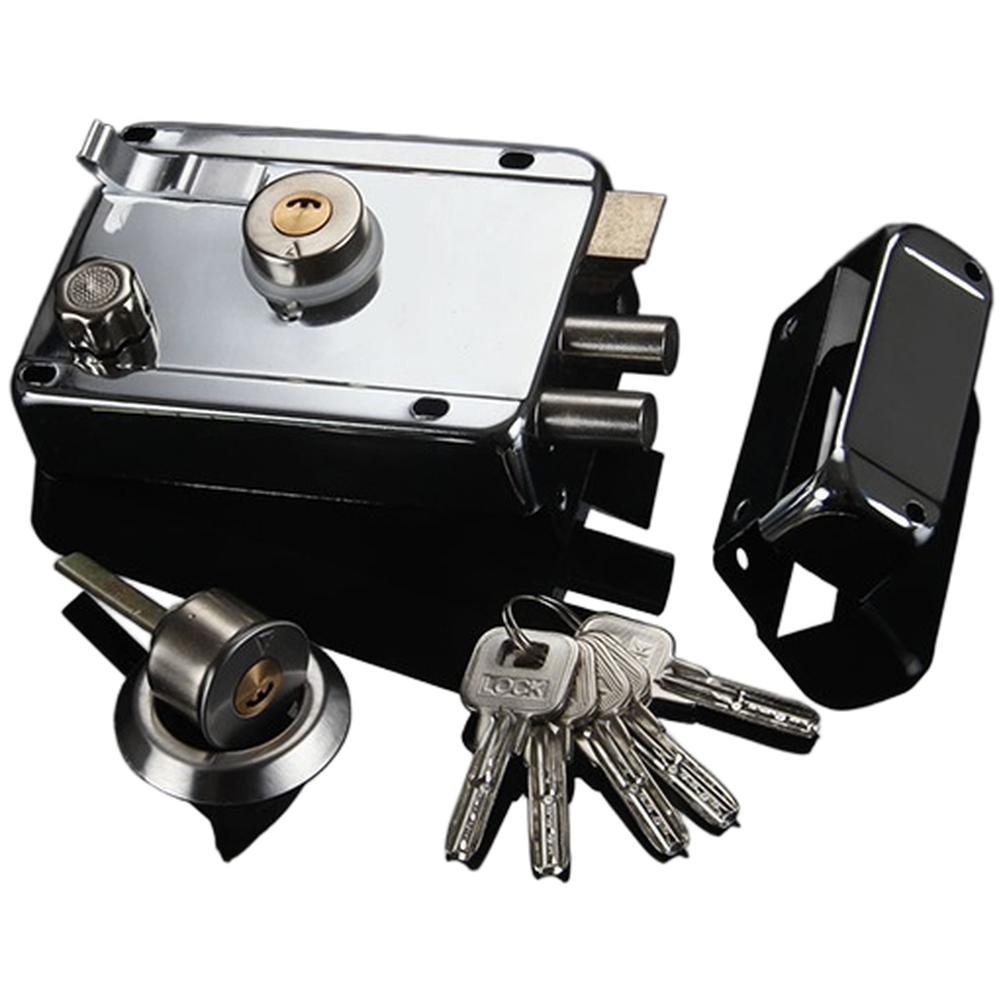 Exterior Gate Lock Stainless Steel Copper Lock Left Open With Security Prevent Theft Gate Lock Exterior Gate Lock For Doors