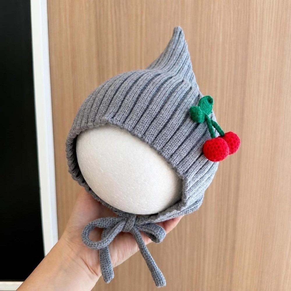 Thick Infant Winter Hat Soft Girls Knitted Hat Fashion Baby Hooded Hat