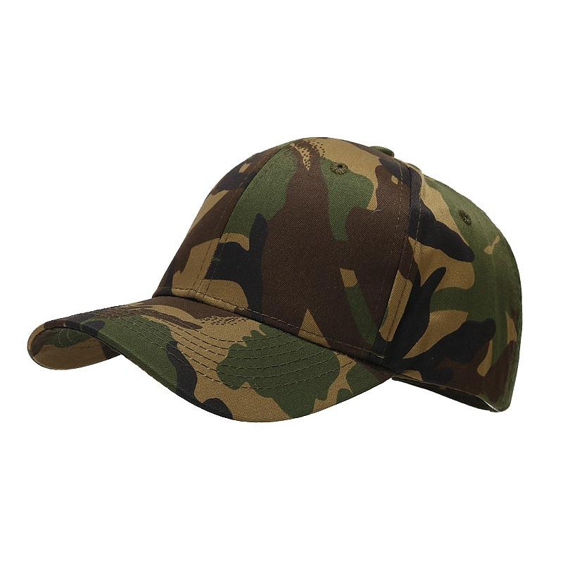 European and American New Camouflage Baseball Caps Men's and Women's Outdoor Travel Mountaineering Caps Casual Versatile Shopping Sunshade Sunscreen