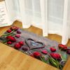 Valentine'S Day Rose Romantic Floor Mat Door Mat Kitchen Mat