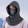 Waterproof Warm Pullover Hat Soft Winter Balaclava Simplicity Cycling Windproof Cap  Women's