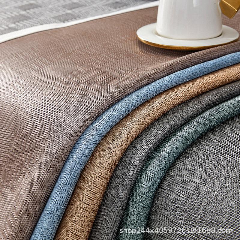 Summer Ice Silk Sofa Cushion, Summer Mat Non-Slip Seat Cushion  New Simple Modern Leather Sofa Cover