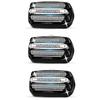 3-Pack 32B Replacement Shaver Heads Compatible with Braun Series 3, 3040s, 3080s, 3000s, 3010s
