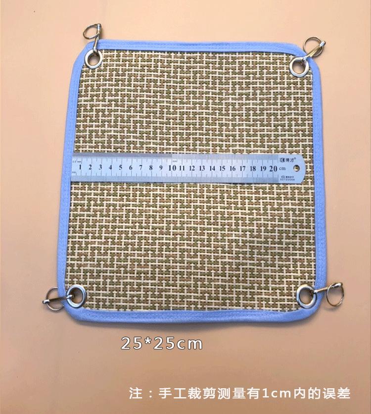 Small Animal Cooling Mat Hammock Hamster Flower Branch Mouse Guinea Pig Cooling Mat Hammock Cooling Bed Suspension Pet Supplies
