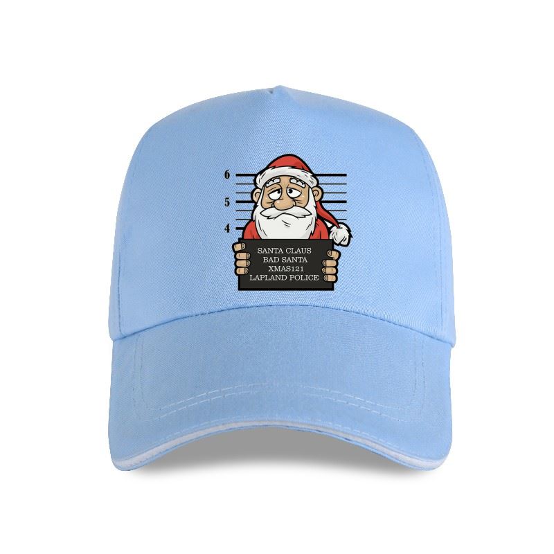Casquette De Baseball De Noël - Brodée Père Noël, Pompon Fourrure, Réglable (unisexe), Pour Fêtes Et Soirées