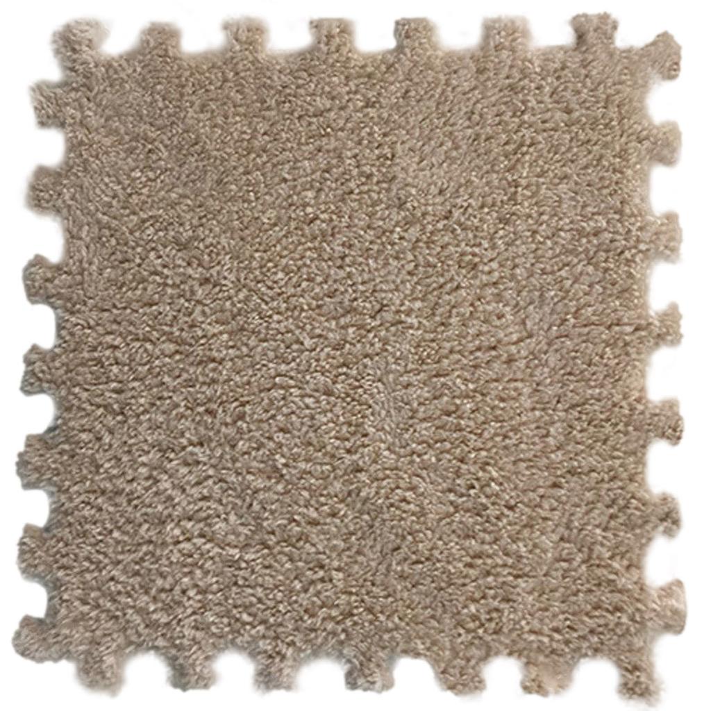 11.81Inch Square Puzzle Polyester Velvet Eco-friendly Carpet In 14 Colors